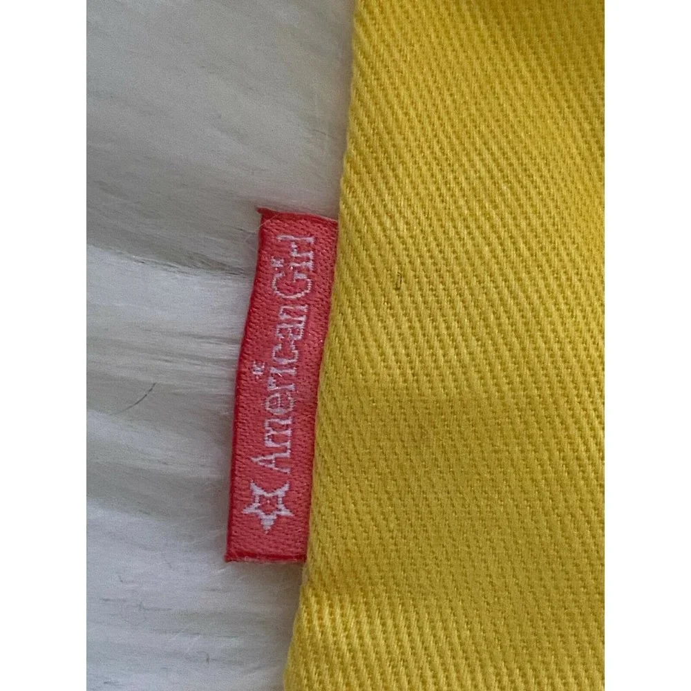 American Girl Battat OG Doll Retired Accessory Yellow Backpack for Dolls 16